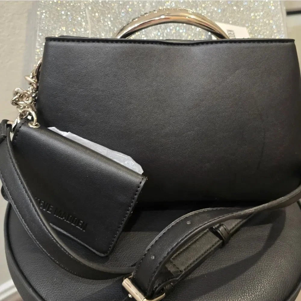Steve‎ Madden BDiall Satchel- Black